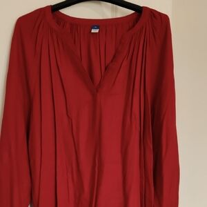 Women's Red Blouse